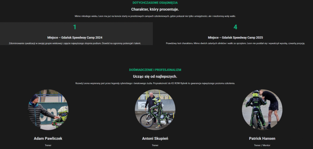 case study leon szydło leonracing666.pl